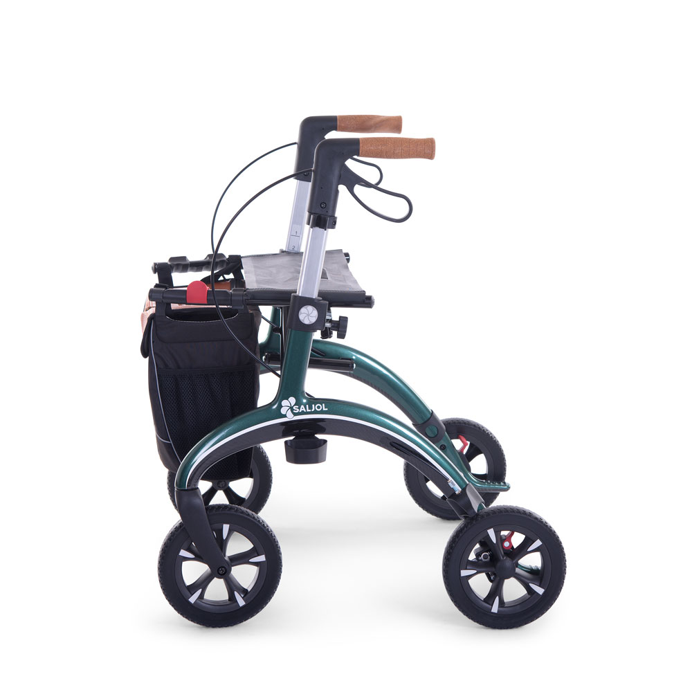 SALJOL Carbon-Rollator in Grün