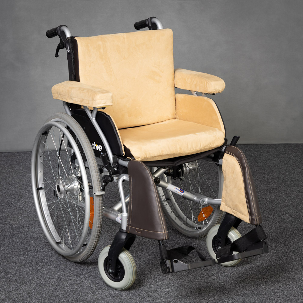 Leichtgewicht-Rollstuhl Litec Inlay beige